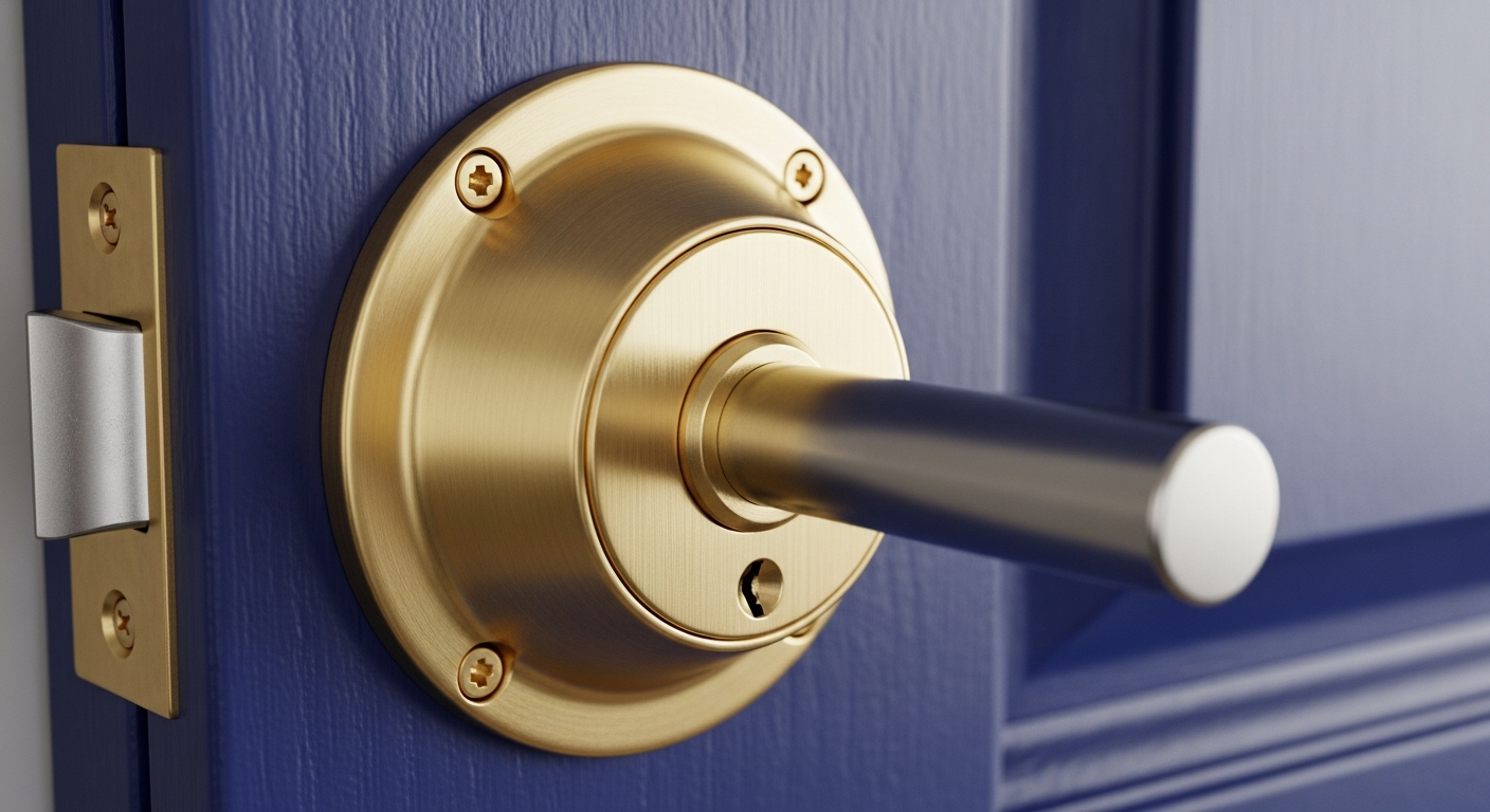 door lock cylinder close up — Hopewell Junction Locksmith
